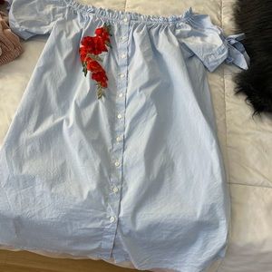 Forever 21 spring multi colored dress